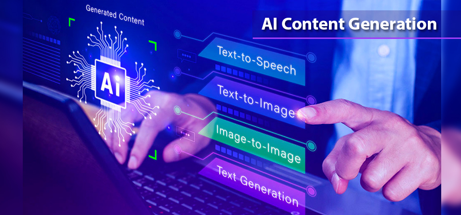 Content generation with AI