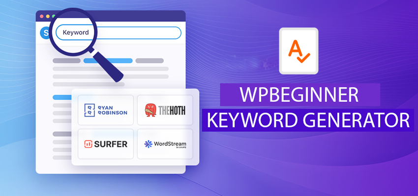 wordpress WPBeginner Keyword Generator Plugin