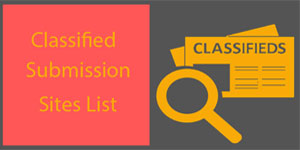 Classified Submission Sites