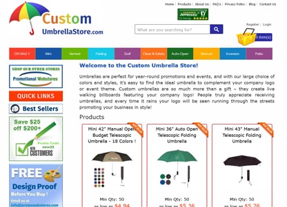 Custom Umbrella Store