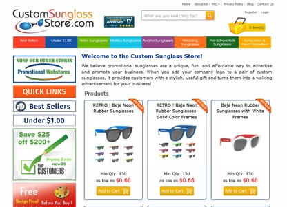 Custom Sunglass Store